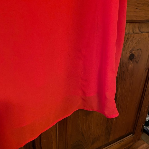 George Red Camisole, Red Cami for business or professional wear - Picture 3 of 4